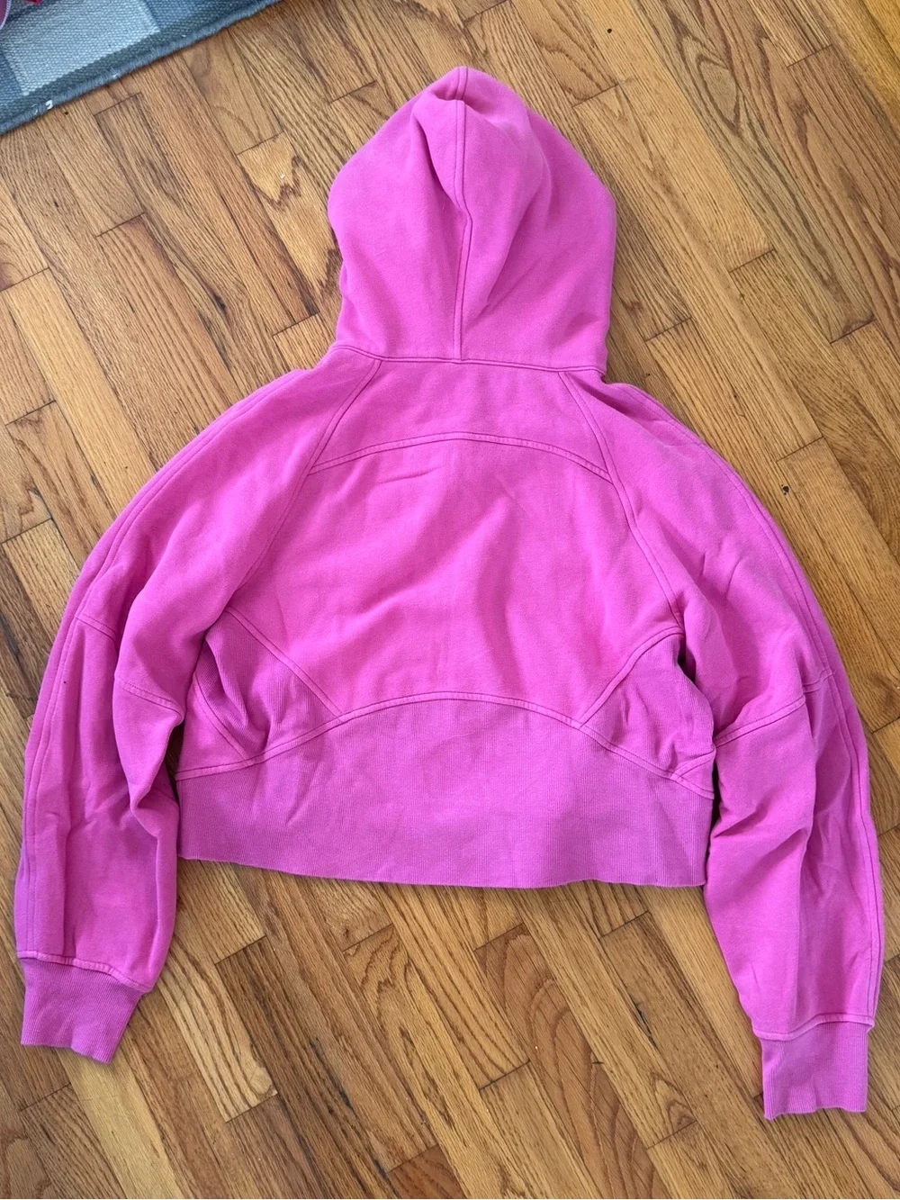 Lululemon Sonic Pink Full-Zip Scuba Hoodie - Picture 3 of 6